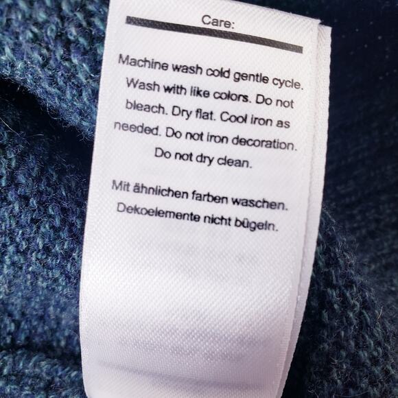 SMARTWOOL 1/2 Zip Pullover Merino Wool Blend Sweater Green Men's Size Large - Picture 7 of 12